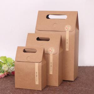 Quality Western Pastry Kraft Packaging Boxes for sale