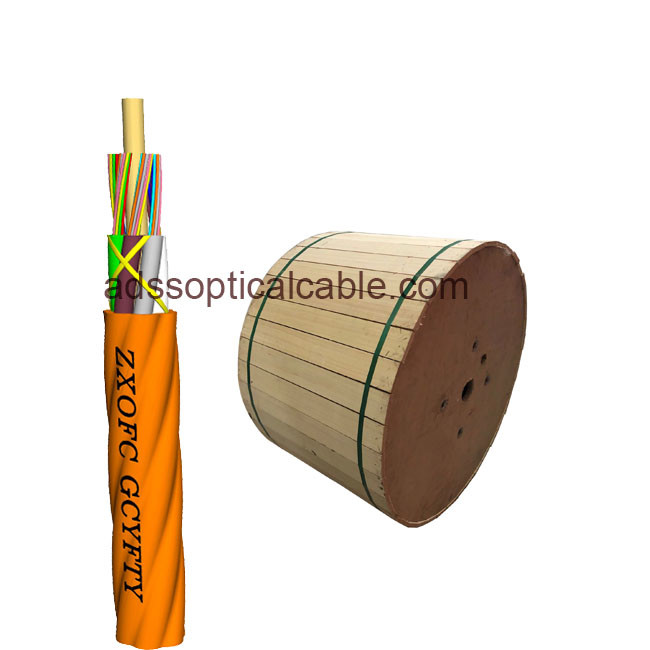 Quality All Dielectric Non Metallic Sheathed Cable / GCYFTY Pipeline Fiber Optic Cable for sale
