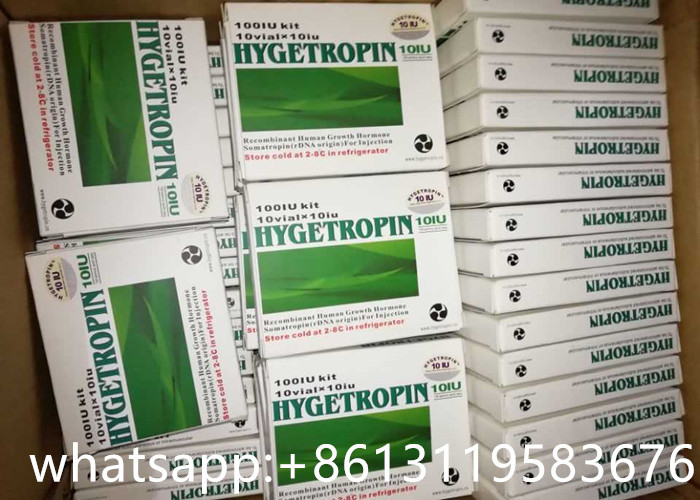 Quality ISO9001 10IU Hygetropin HGH Human Growth Hormone 2mg / Vial Muscle Enhancement for sale