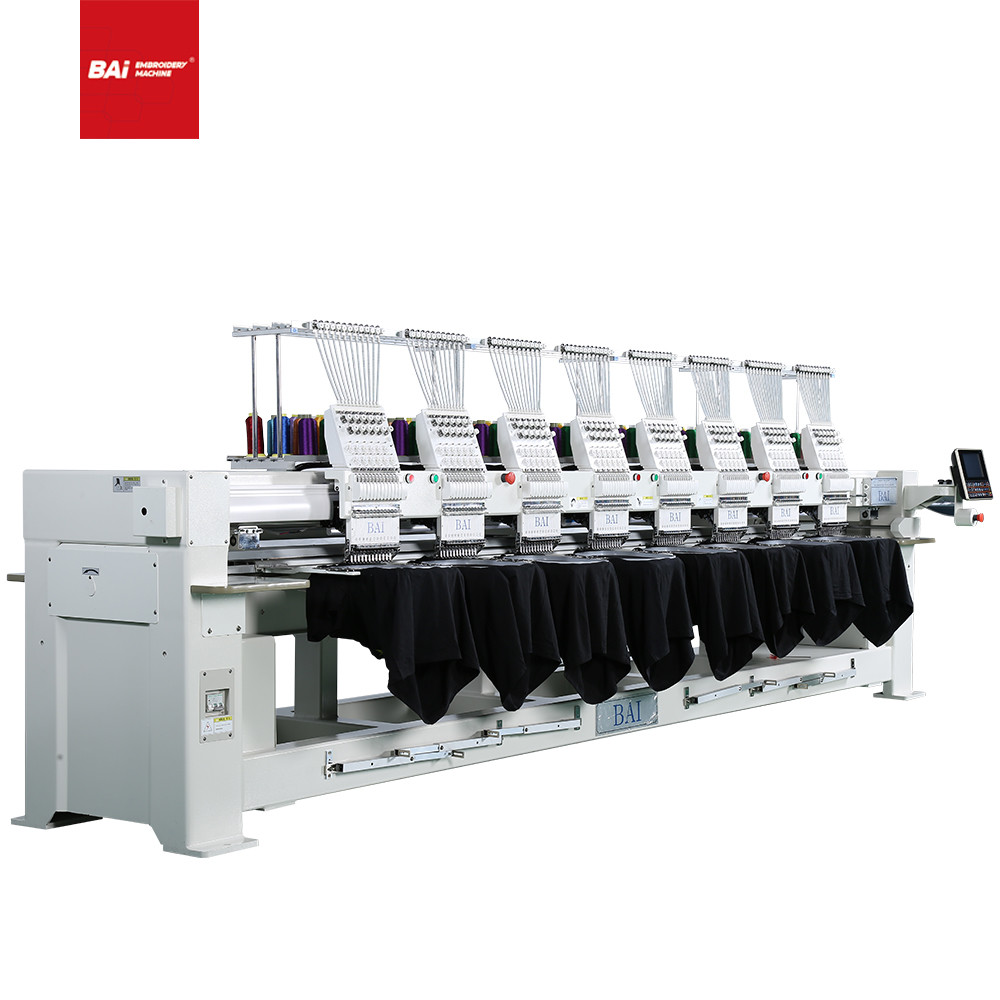 Quality 400mm Industrial Hat Embroidery Machine Cap 8 Head Embroidery Machine for sale
