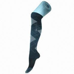 Quality Ladies' Knee High Socks, Made of 88% Nylon and 12% Spandex for sale