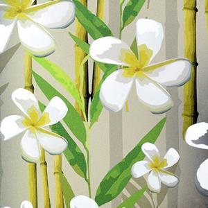 Quality Bamboo Floral Printed Decorative Window Glass Film Privacy Protection SGS for sale