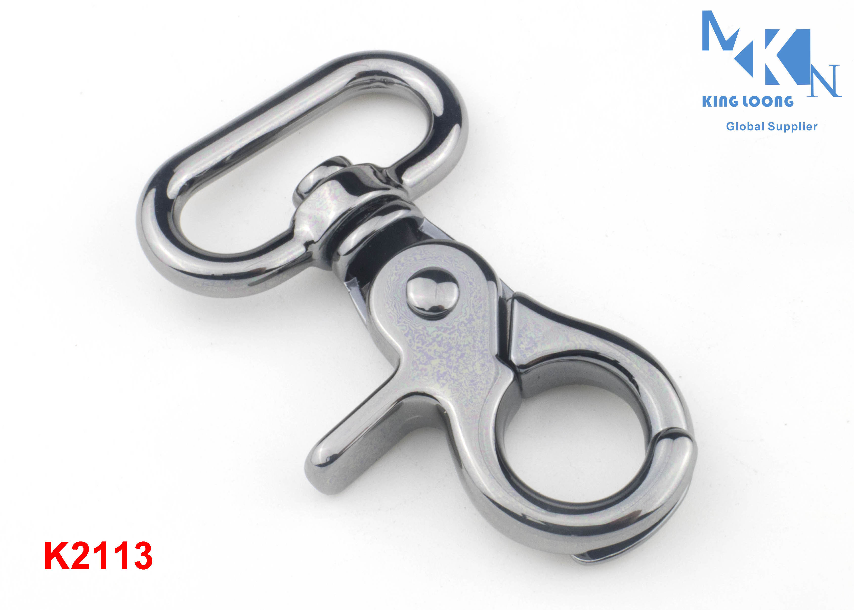 Quality Small Swivel Snap Hooks High Polished , 26mm Size Swivel Clasp For Purses for sale