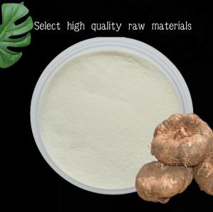 Quality White Konjac Glucomannan Powder KGM For Food supplements for sale