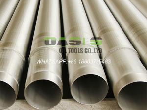 Quality 9 5/8 inch 8 5/8inch stainless steel 316L water well casing pipe for sale