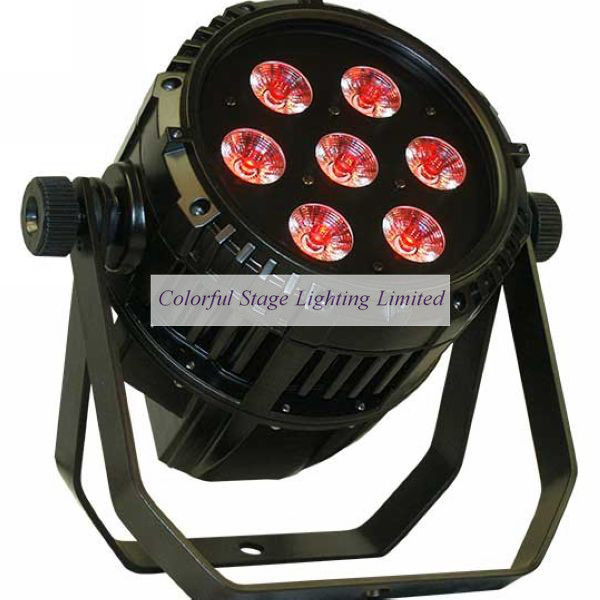 Quality 7x15W Outdoor RGBAW 5in1 LED Par Can for sale