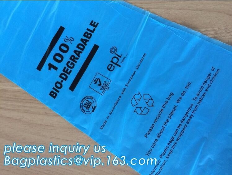 Quality earth friendly unscented dog poop waste bag biodegradable pet dog poop bag for all dogs, cornstarch compostable pet dog for sale