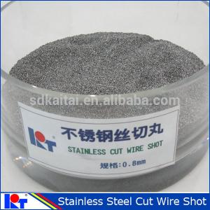 Quality metal abrasive stainless steel cut wire shot for shot blasting for sale
