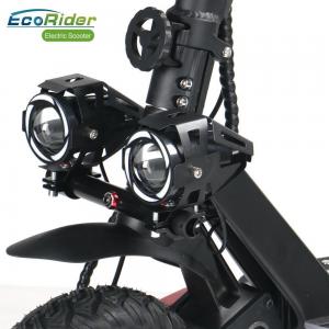 Quality EcoRider E4-9 dual motor 52V/60v 10inch off road electric scooter ,folding adult electric scooter with angle eye/wings l for sale