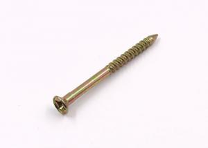 Quality Pozidrive Flat Cap Head Nails Screw Mild Steel Material Used With Plastic Anchors for sale