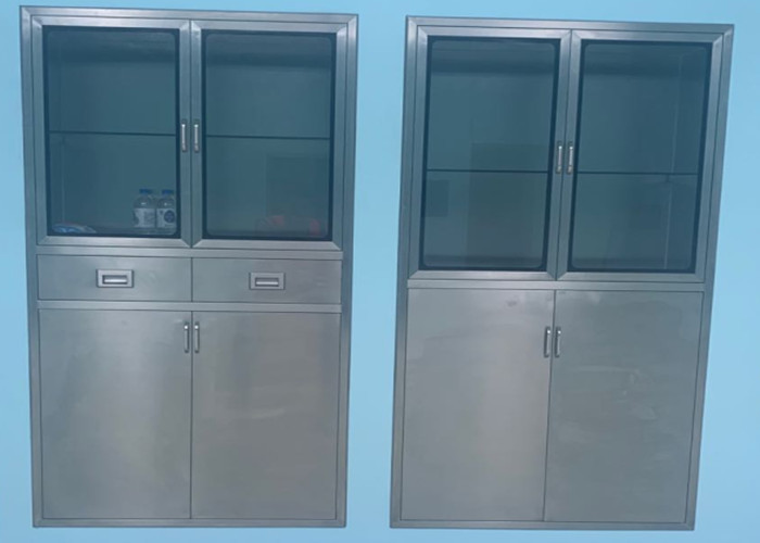 Quality SUS304 Clean Room Equipments Thin Rimmed Embedded Medicine Cabinet for sale