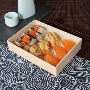 Quality 120*120*36mm Sushi Takeaway Boxes Bakery Pastry Cheese And Charcuterie Box for sale