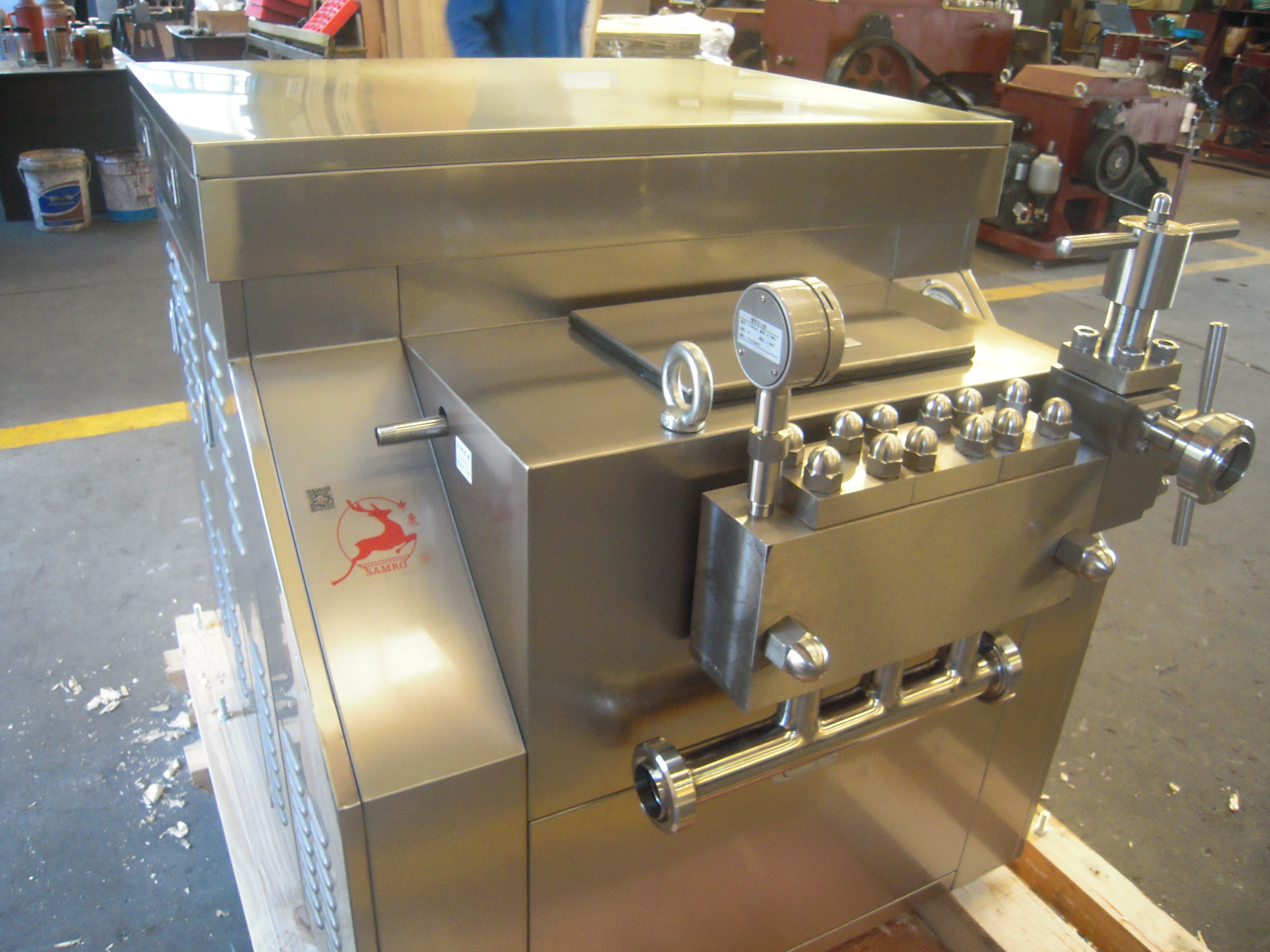 Quality PLC Control Juice Homogenizer For Food And Drink Indsutry CE Certificate for sale