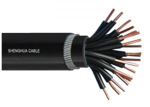Quality 2.5 mm 2 multi core Armoured Control Cables Flame Retardant PVC Sheath for sale