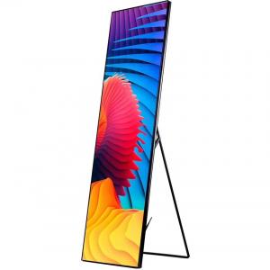 Quality Play And Plug Indoor P2.5mm Poster LED Screen 1920x576mm for sale