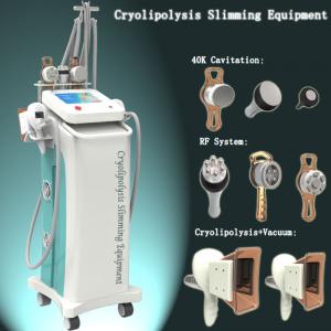 Quality Multifunction RF Cavitation Cryolipolysis Slimming Machine For SPA / Salon / Hospital for sale