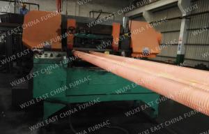 Quality 100mm Red Copper Pipes Continuous Casting Plant , Horizontal Casting Machine for sale