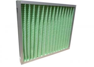 Quality Primary Efficiency Washable Panel Pleated Air Filters For AHU Pre Filter for sale