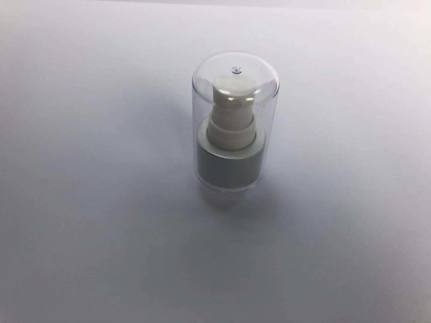 Buy Silver Closure Upscale Cream Pump Dispenser For Personal Care Products at wholesale prices