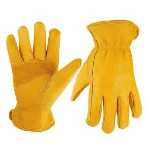 Quality Insulated 12'' Mens Leather Work Gloves Oem Odm for sale