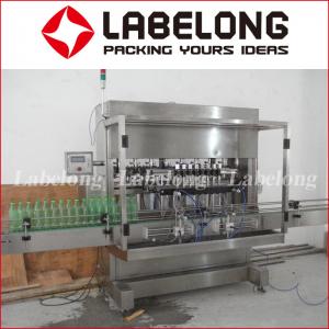 Quality Automatic Filling Capping Labeling Machine For Tomato Fruit Sauce Plastic glass Bottle for sale