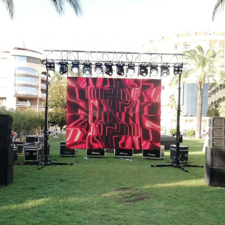 Quality Full Color Outdoor Rental LED Screen , P6mm Mobile Led Screen Hire for sale