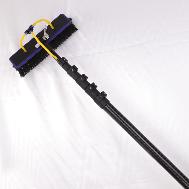 Quality 50 Foot Window Cleaner Extension Carbon Telescopic Pole for sale