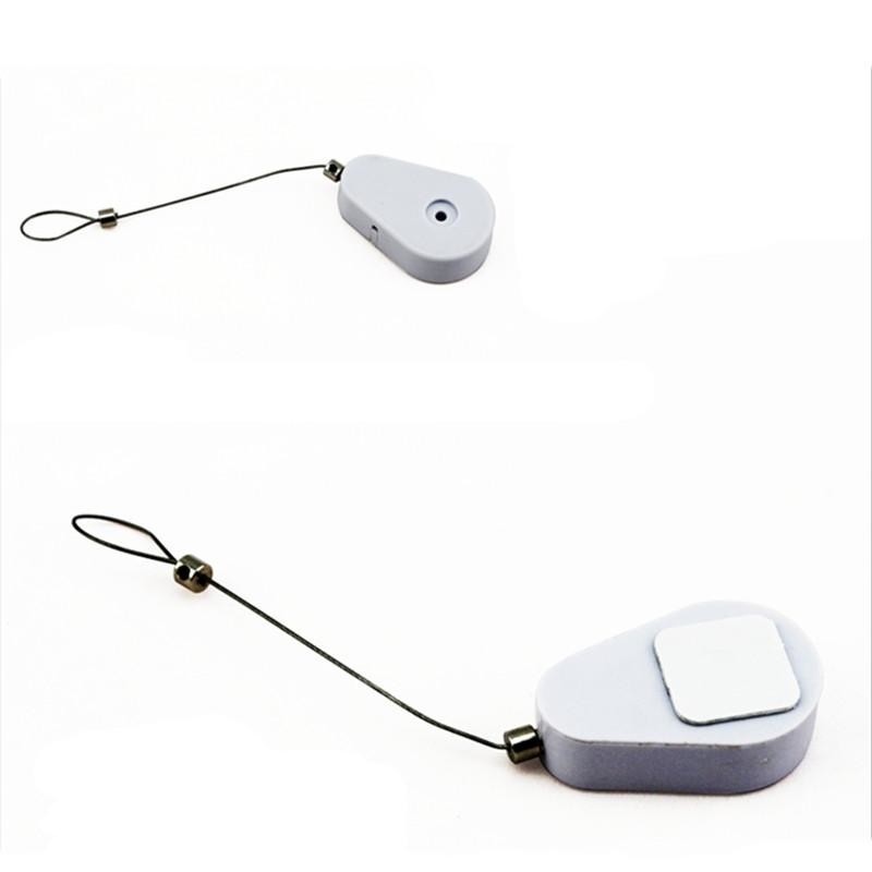 Quality Drop Shaped Store Display Security Tether Retractors With Loop End for sale