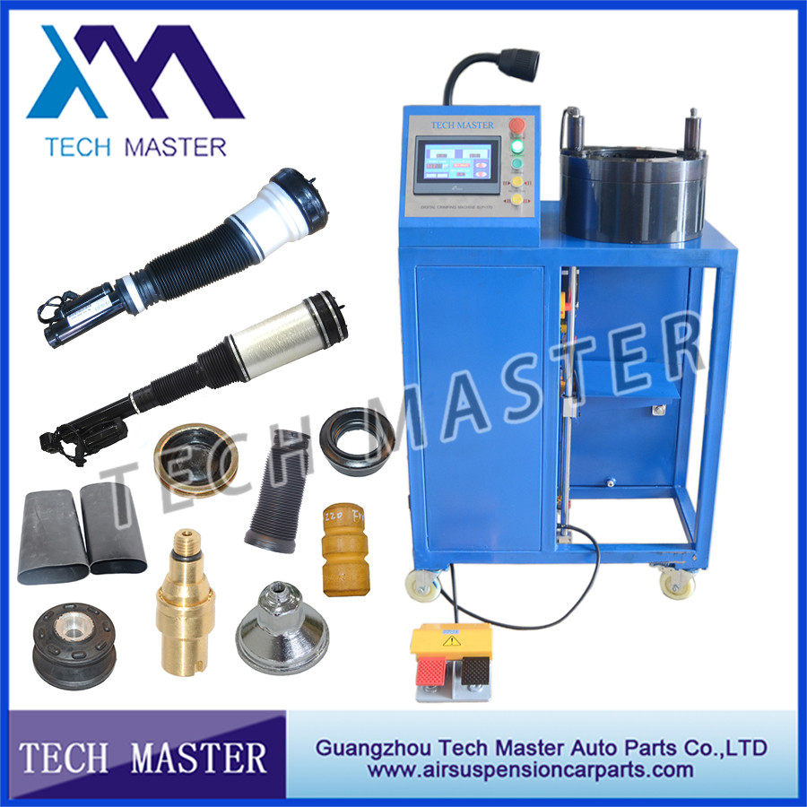 Quality Auto Machinery Air Suspension Hydraulic Hose Crimping Machine For Air Shock Spring for sale
