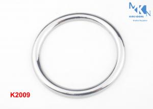 Quality Nickle And Black Color O Ring Buckle Handbag Hardware Custom Logo OEM Or ODM for sale