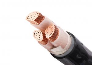 Quality Stranded Bare Copper Armoured Electrical Cable AWA One Core for sale