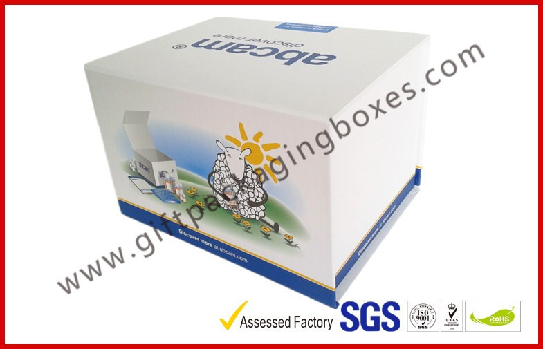 Buy Fashion Coated Paper Board Box, Rectangle Printed Rigid Gift Boxes For With Custom Logo at wholesale prices