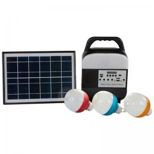 Quality Global Sunrise 8000mah Solar Home Lighting System With Radio FM MP3 for sale