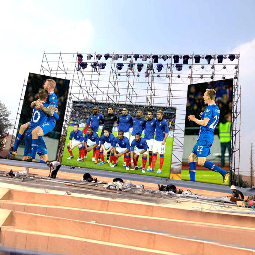 Quality Waterproof P3.91 Outdoor Rental LED Screen 128x256dots High Refresh for sale