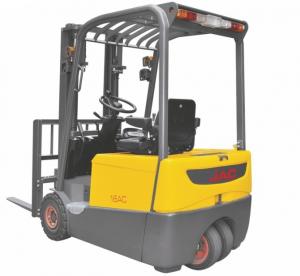 Quality Smaller Turning Radius Electric Powered Forklift 1.8 Ton Three Wheel For Warehouse for sale