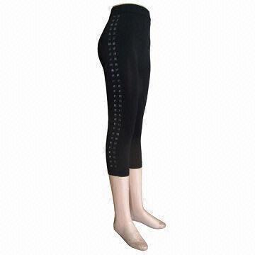 Quality Women's seamless leggings with crystal for sale