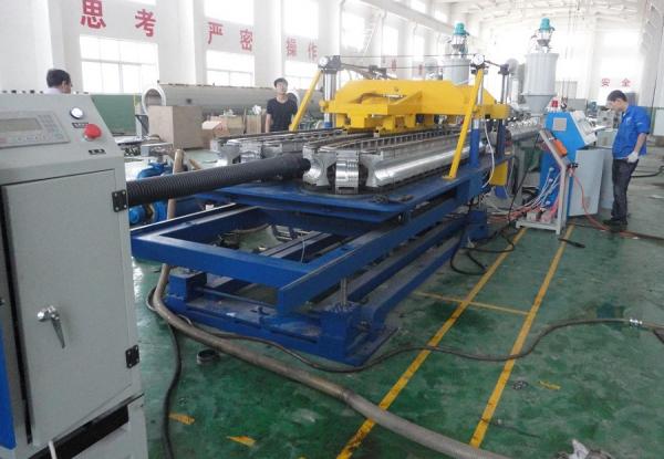 Buy SBG300 Double Wall Corrugated Pipe Extrusion Line , Corrugated Pipe Making Machine at wholesale prices