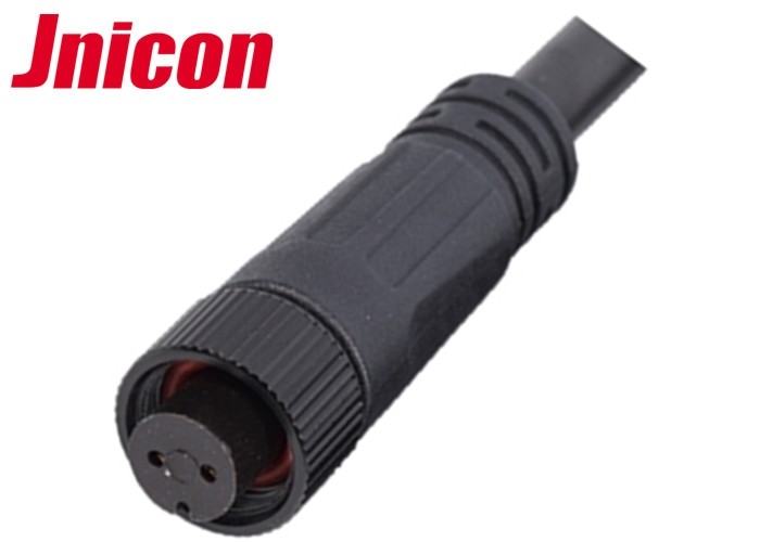 Quality 2 Pin Waterproof Male Female Connector , IP68 Circular Plastic Connectors For Lighting for sale