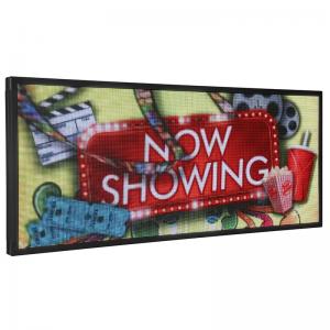 Quality Outdoor WiFi Programmable Scrolling LED Signs , P5RGB LED Advertisement Board for sale