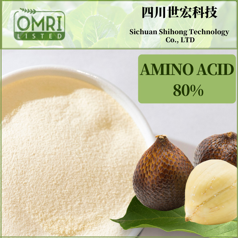 Quality Plant Source Enzymatic Foliar Fertilizers Amino Acid 80% Bio Organic Fertilizer for sale