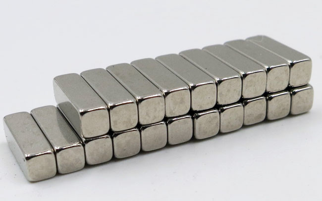 Quality Rare Earth	Industrial Neodymium Magnets , Permanent NdFeB Bar Magnet for sale