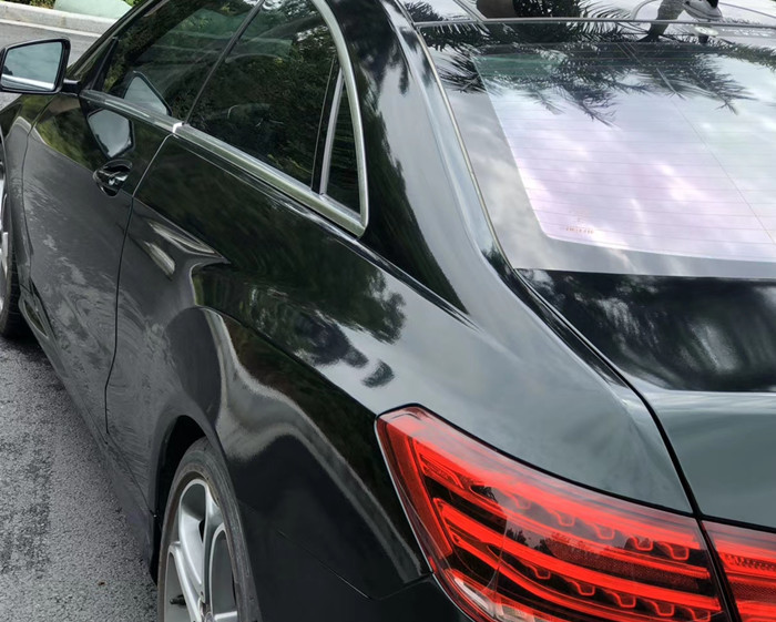 Quality Emerald Green Gloss Car Vinyl Wrap With Acrylic Based Adhesive for sale