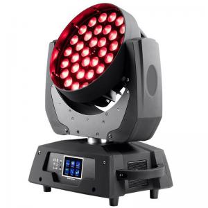 Quality CE RoHs Free Shipping High quality 36X18W RGBWA+UV 6 in 1 Professional Moving Head Wash Fixture with Zoom for sale