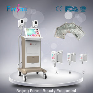 Quality 3 Handles Changeable Cool Tech Cryolipolysis Body Liposuction Machine for sale