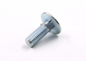 Quality Mushroom Head Grade 4.8 Galvanized Carriage Bolts Fully Threaded With Square Neck for sale