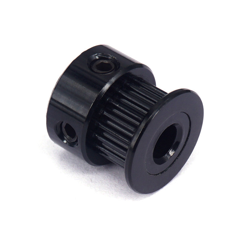 Quality Aluminum Black Width 6mm GT2 3D Printer Timing Pulley 20 Teeth for sale