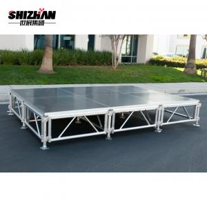 Quality Aluminum stage movable outdoor concert platform for sale