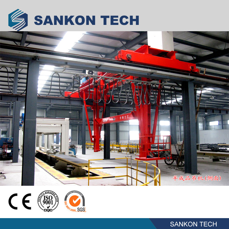 Quality SANKON 380V Overturn Sling AAC Block Production Line for sale