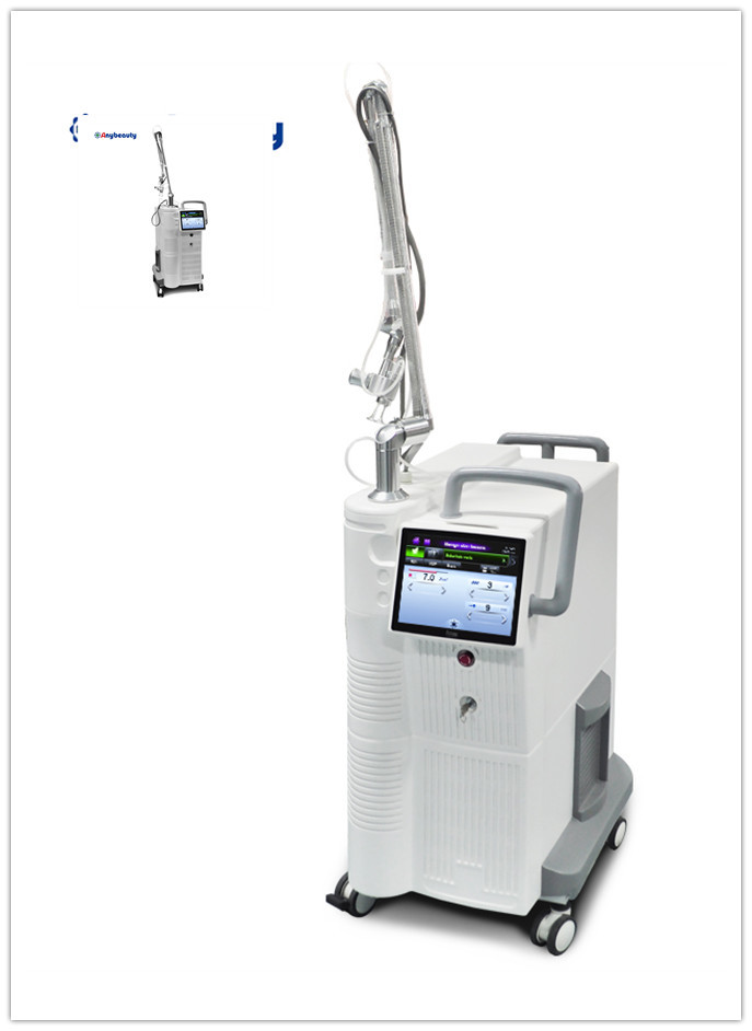 Quality Tightening Co2 Fractional Laser Beauty Machine Vertical With 40w Rf Metal Tube for sale