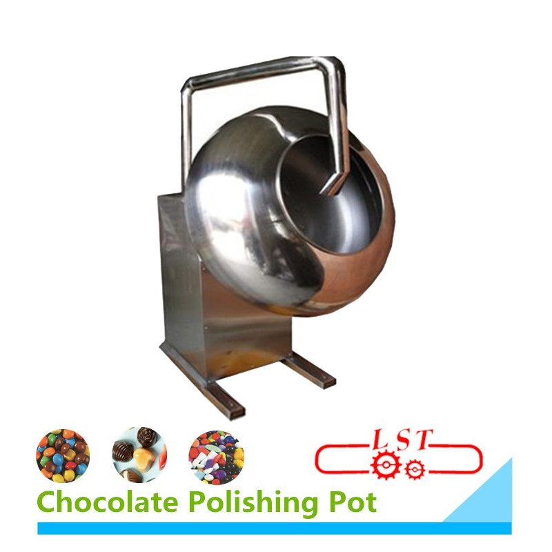SSS304 Material Chocolate Coating Equipment For Chocolate Beans 1 Year Warranty